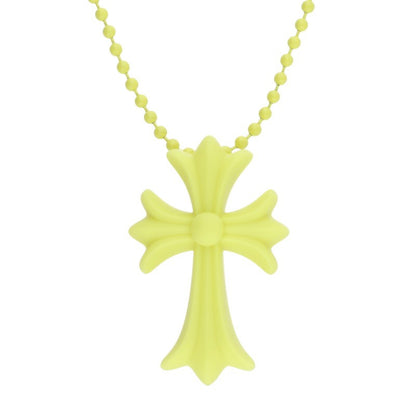 Chrome Hearts Small rubber Yellow (Silver 8.76g)