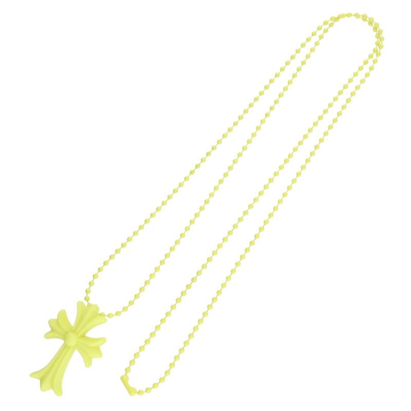 Chrome Hearts Small rubber Yellow (Silver 8.76g)