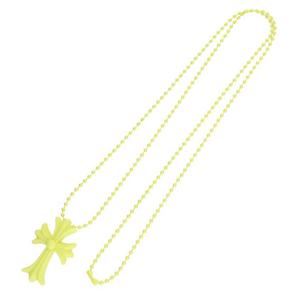 Chrome Hearts Small rubber Yellow (Silver 8.76g)