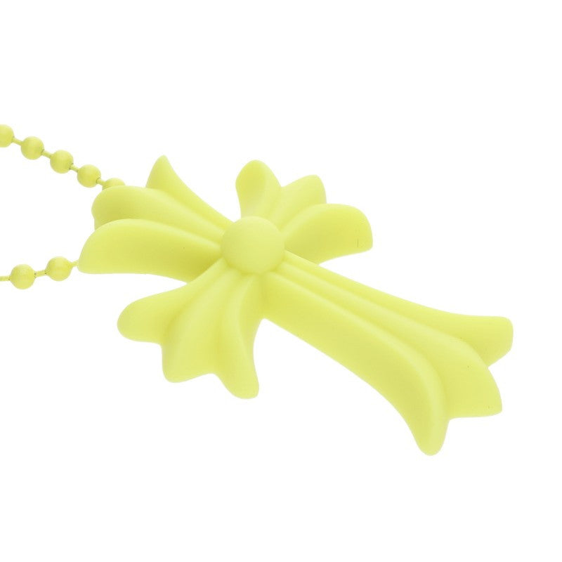 Chrome Hearts Small rubber Yellow (Silver 8.76g)