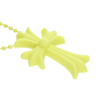 Chrome Hearts Small rubber Yellow (Silver 8.76g)
