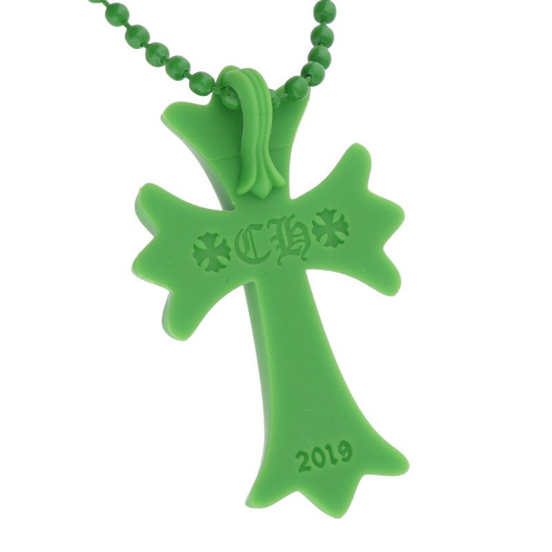 Chrome Hearts Small Rubber Green (Silver 8.54g)