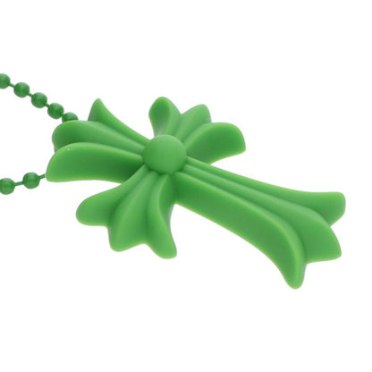 Chrome Hearts Small Rubber Green (Silver 8.54g)