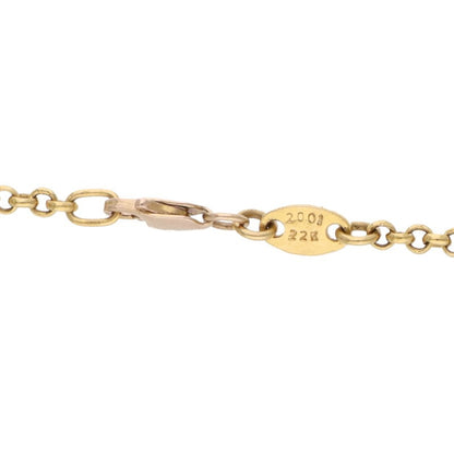 Chrome Hearts 22K Roll Chain 16inch Gold Size ONE SIZE