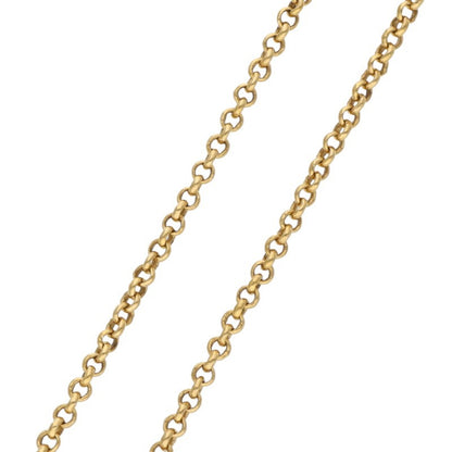 Chrome Hearts 22K Roll Chain 16inch Gold Size ONE SIZE