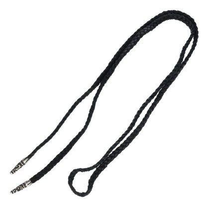 Chrome Hearts Scrolled leather trim Black x Silver (Silver 10.96g)