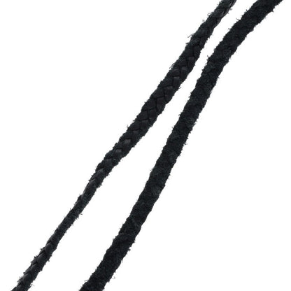 Chrome Hearts Scrolled leather trim Black x Silver (Silver 10.96g)