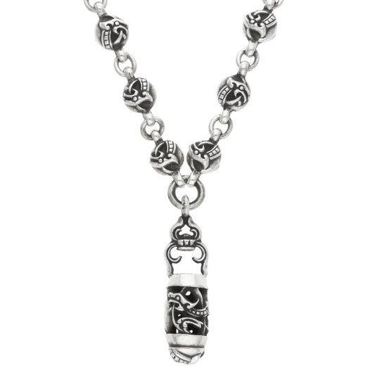 Chrome Hearts Celtic Ball Chain Necklace .925 Size ONE SIZE