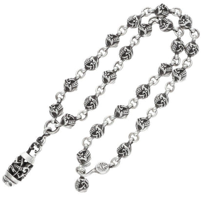 Chrome Hearts Celtic Ball Chain Necklace .925 Size ONE SIZE