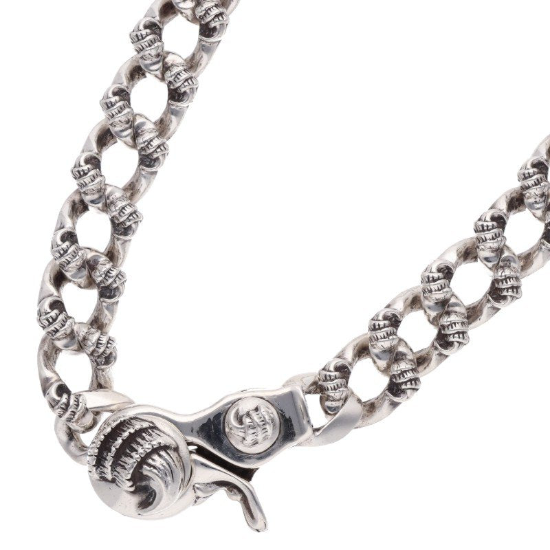Chrome Hearts FANCY CHN LNK Silver Necklace