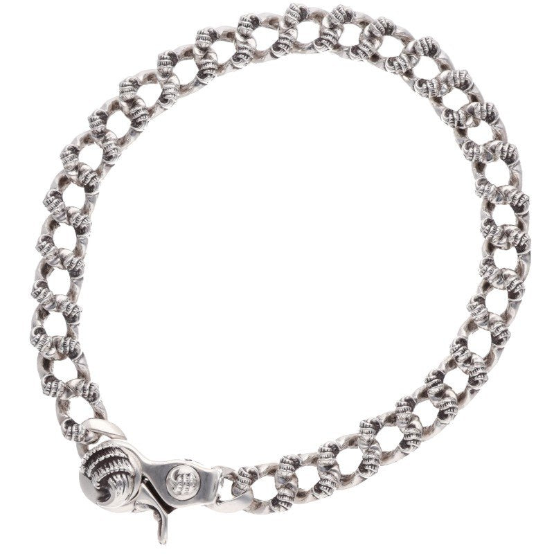 Chrome Hearts FANCY CHN LNK Silver Necklace