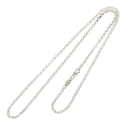 Chrome Hearts Roll Chain Necklace .925 Silver Size ONE SIZE
