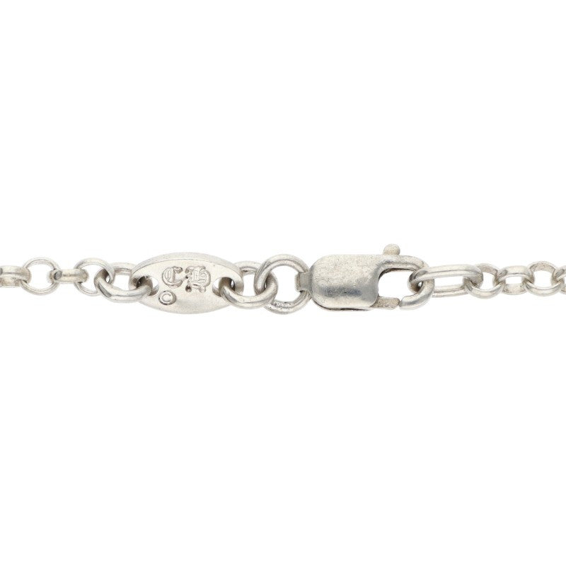Chrome Hearts Roll Chain Necklace .925 Silver Size ONE SIZE