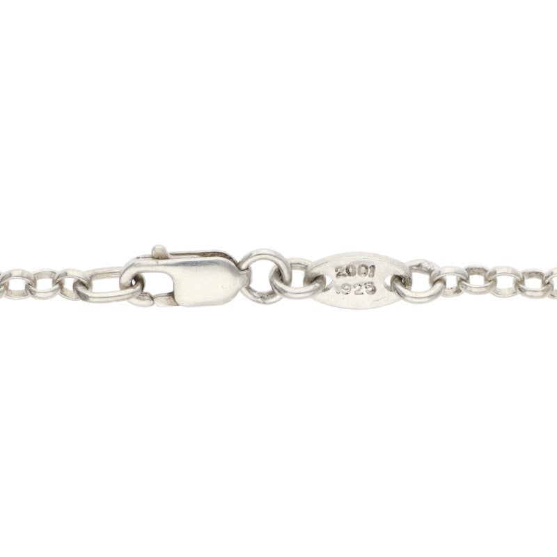 Chrome Hearts Roll Chain Necklace .925 Silver Size ONE SIZE