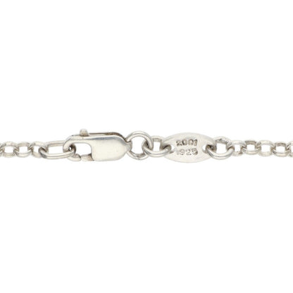 Chrome Hearts Roll Chain Necklace .925 Silver Size ONE SIZE