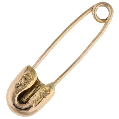 Chrome Hearts Small Safety Pin 22K Yellow Gold Size ONE SIZE