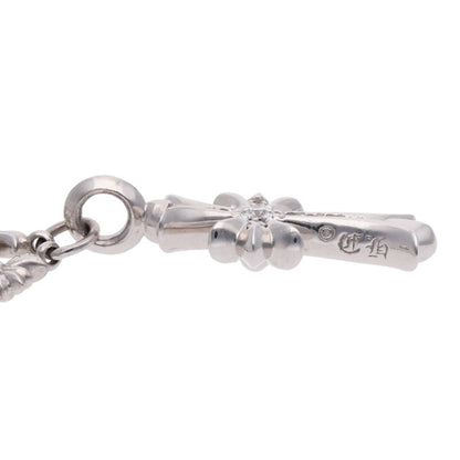 Chrome Hearts 18K Tiny E Fat Cross Pave Dia Size ONE SIZE