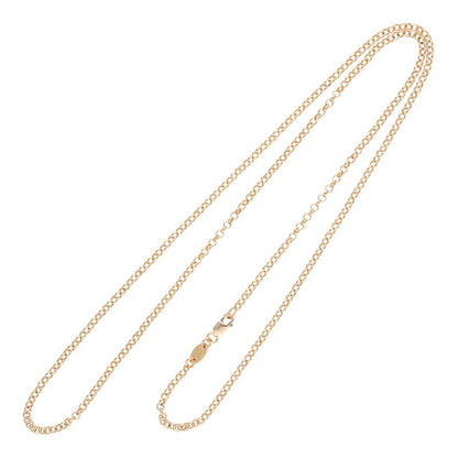Chrome Hearts 22K NECKCHAIN R24 Gold Necklace Size Yellow