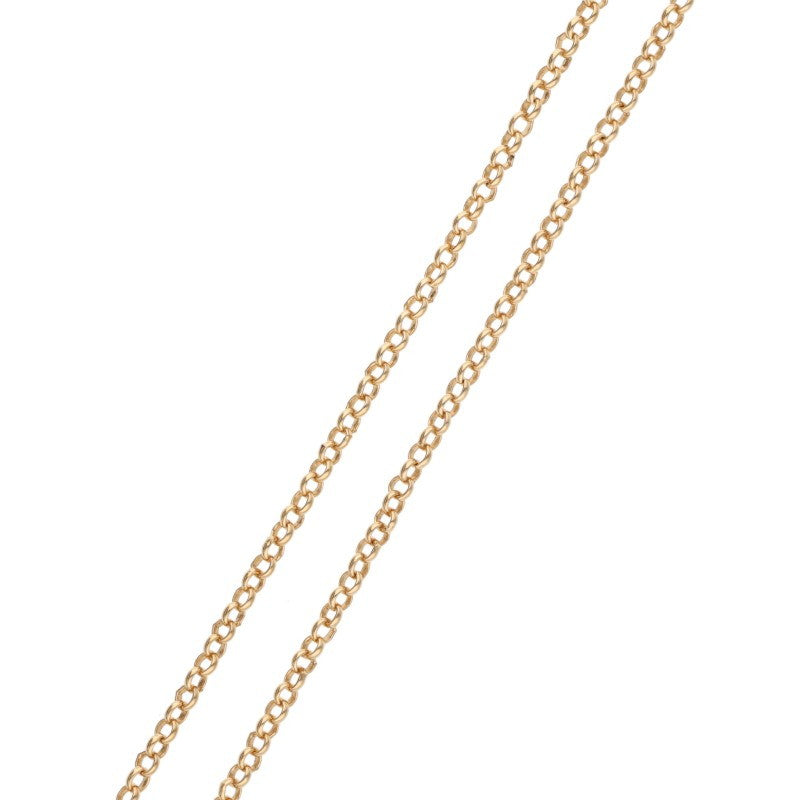 Chrome Hearts 22K NECKCHAIN R24 Gold Necklace Size Yellow