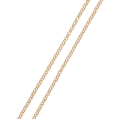 Chrome Hearts 22K NECKCHAIN R24 Gold Necklace Size Yellow
