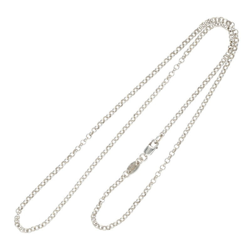 Chrome Hearts Roll Chain Necklace .925 Silver Size ONE SIZE