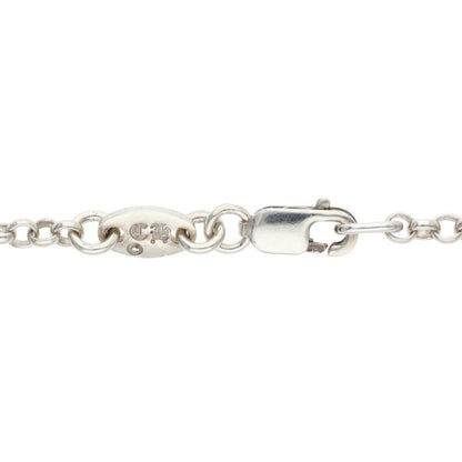 Chrome Hearts Roll Chain Necklace .925 Silver Size ONE SIZE