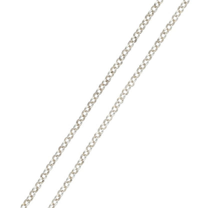 Chrome Hearts Roll Chain Necklace .925 Silver Size ONE SIZE