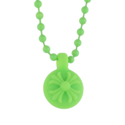 Chrome Hearts Rubber Green (Silver 6.65g)