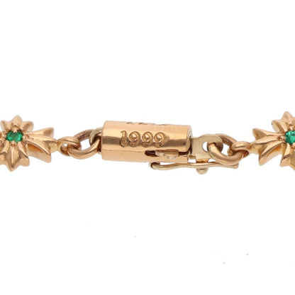 Chrome Hearts 22K Tiny E Fat Emerald Necklace Size 18INCH