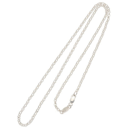 Chrome Hearts Roll Chain Necklace .925 Silver Size ONE SIZE