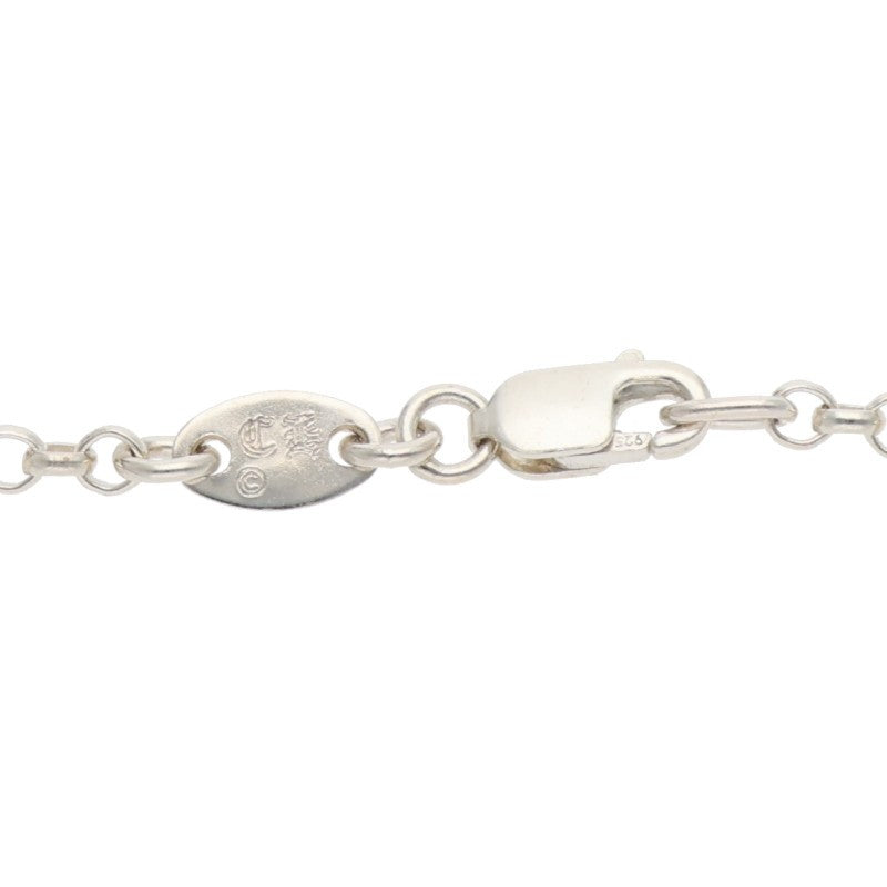 Chrome Hearts Roll Chain Necklace .925 Silver Size ONE SIZE