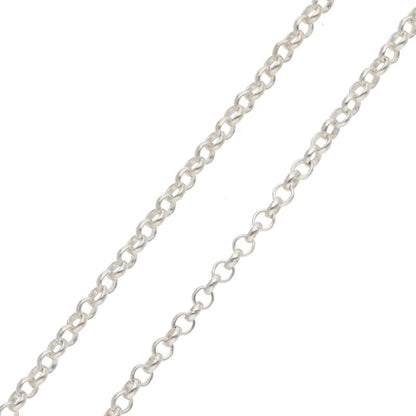 Chrome Hearts Roll Chain Necklace .925 Silver Size ONE SIZE