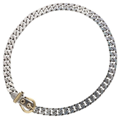 HERMES Boucleselier PM Silver/YG Combo Ncklc Size ONE SIZE