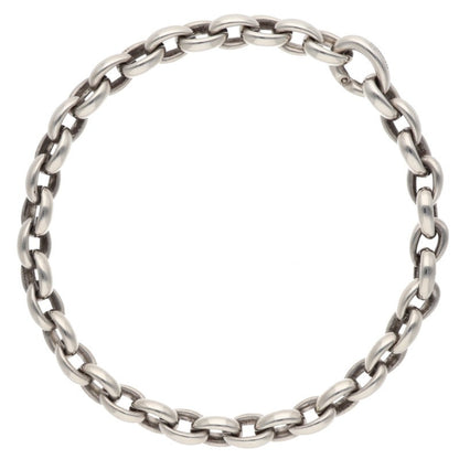 HERMES Acrobate MM Silver Necklace Ag925 Size ONE SIZE