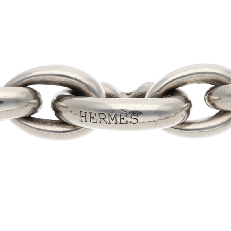 HERMES Acrobate MM Silver Necklace Ag925 Size ONE SIZE