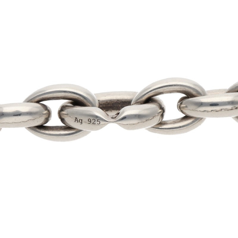 HERMES Acrobate MM Silver Necklace Ag925 Size ONE SIZE