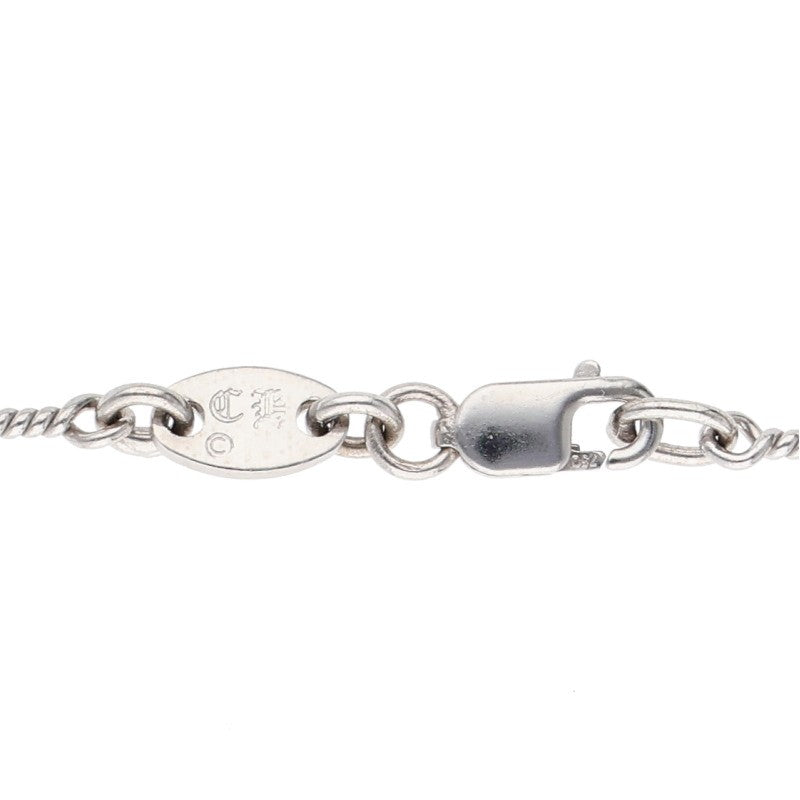 Chrome Hearts 18K White Gold Chain Necklace Size 18INCH