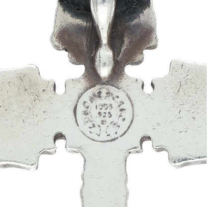 Chrome Hearts FILIG CROSS-XSM w/Leather Braid