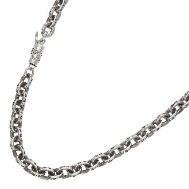 Chrome Hearts PAPER CHAIN 24 Silver Necklace Size ONE SIZE