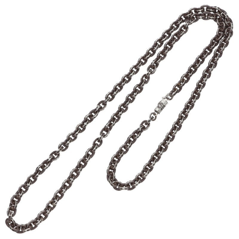 Chrome Hearts PAPER CHAIN 24 Silver Necklace Size ONE SIZE