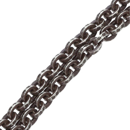 Chrome Hearts PAPER CHAIN 24 Silver Necklace Size ONE SIZE