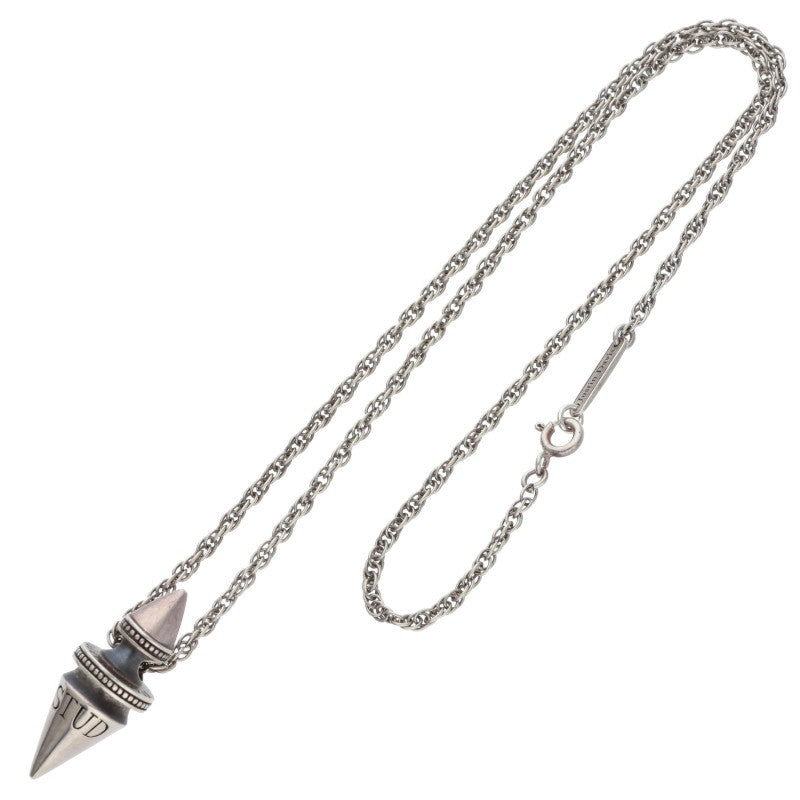 JustinDavis Spike Silver Necklace 925 Size ONE SIZE