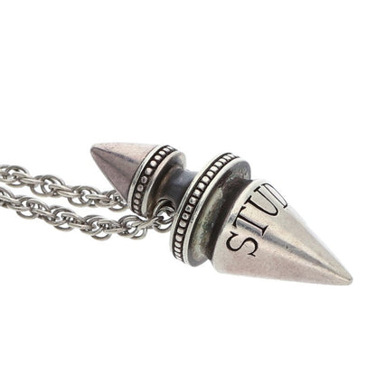 JustinDavis Spike Silver Necklace 925 Size ONE SIZE