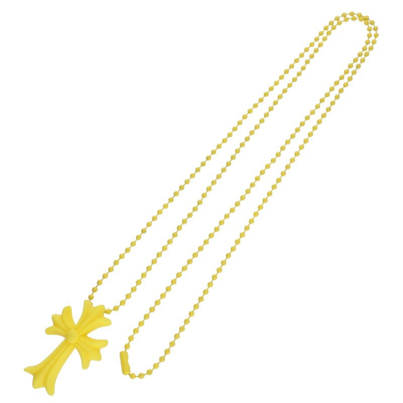 Chrome Hearts Small rubber accessory Yellow (Silver 7.67g)