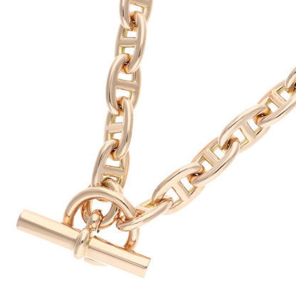 HERMES K18PG Chaine d'Ancre Gold Choker Size ONE SIZE