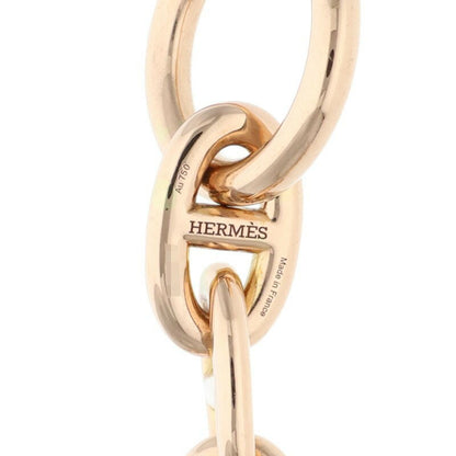 HERMES K18PG Chaine d'Ancre Gold Choker Size ONE SIZE
