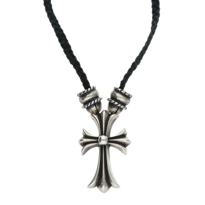 Chrome Hearts Small CH Cross Crimped Leather Size ONE SIZE