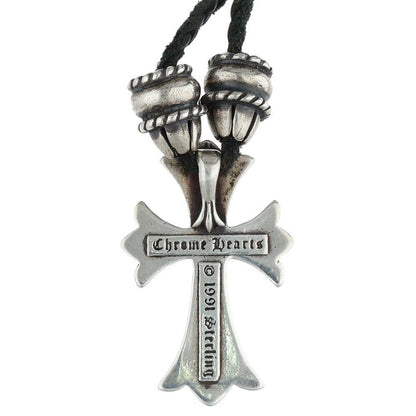 Chrome Hearts Small CH Cross Crimped Leather Size ONE SIZE