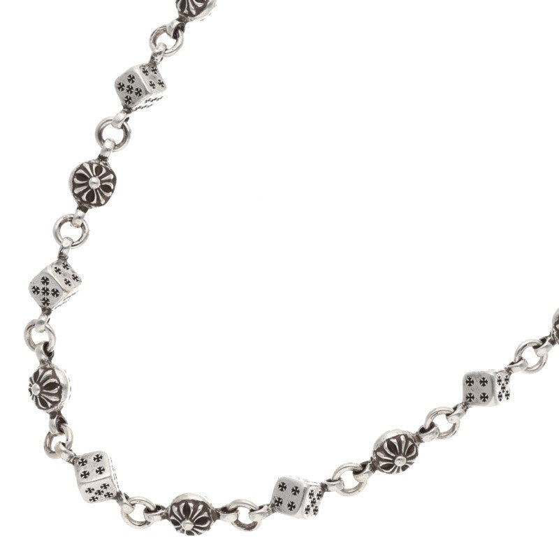 Chrome Hearts DICE 1CRS BALL Silver Necklace Size ONE SIZE