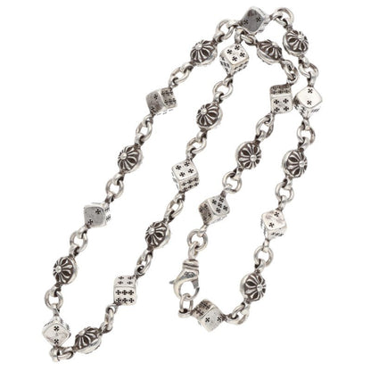 Chrome Hearts DICE 1CRS BALL Silver Necklace Size ONE SIZE